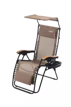 Кресло Coleman Chair Infinity Chair Max бежевое полностью откидывающееся складное 2185864 бежевый