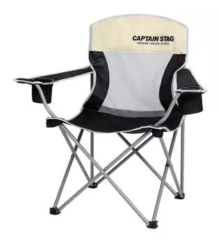 Кресло для кемпинга Captain Stag Laconte Mesh Lounge Chair чёрный