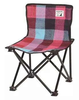 Кресло для кемпинга Captain Stag, матовое, компактное, цвет BluePink, UC-1630