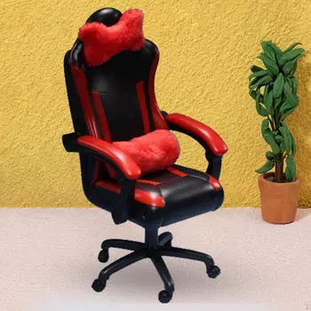 Кресло для коллекционных фигурок размером 12 дюймов чёрный