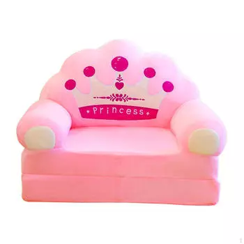 Кресло для отдыха, складное сиденье для игровой комнаты, мягкий диван 40cmx55cmx50cm синий