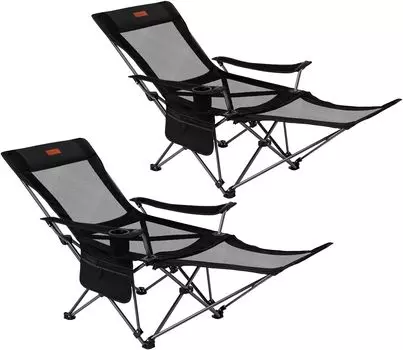 Кресло-реклайнер для кемпинга Nap Nap 4 уровня регулировки Подходит для всех сезонов Переключение между сетчатым и тонким уличным креслом Компактное складное кресло