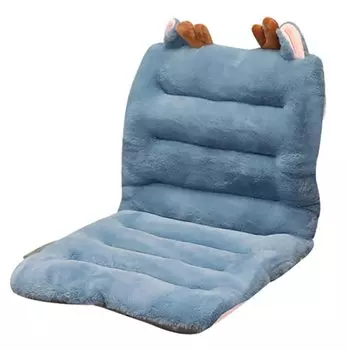 Кресло Сиденье Память Талия Холодный Кресло Кресло Для 3 Цветов Подушка, Подушка, Животное, Милый, Zabuton, Сидячий, Пена, Подушка, Спинка, Удобный, Теплый, синий