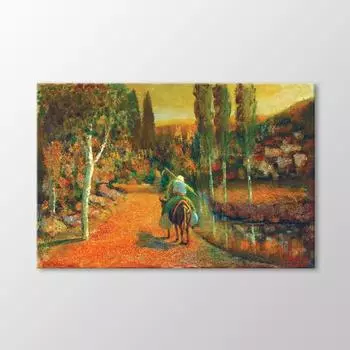 Крестьянская картина Возвращение домой