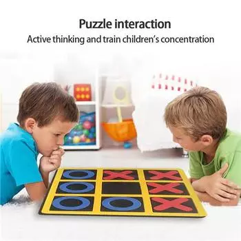 Крестики-нолики 6 X 6 журнальные столики Eva Семейные игры Классические игры Развивающие игры Игрушечные стратегические настольные игры для всей семьи