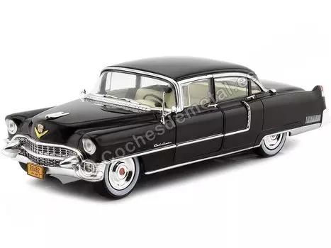 Крестный отец 1955 Cadillac Fleetwood Series 60 Миниатюрная модель Крестного отца 124 чёрный