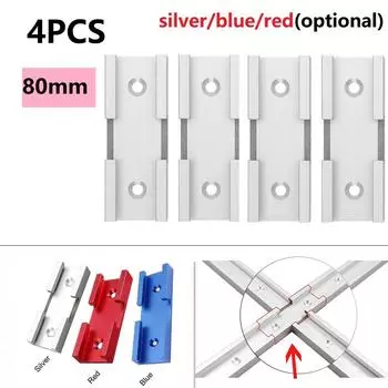 Крестообразный соединитель T-Track, красивый дизайн красный