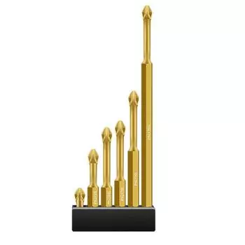 Крестовая отвертка с нескользящей головкой 25/50/65/70/90/150 мм чёрный