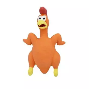 Кричащая курица, сжимающая звук, игрушка, домашние животные, игрушки для собак, продукт, пронзительный инструмент для декомпрессии, пищащая курица, вентиляционная