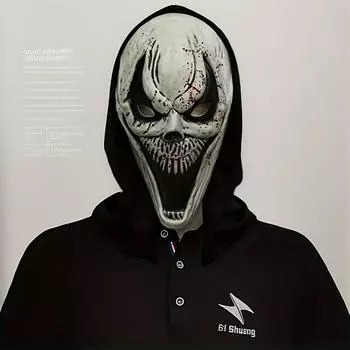 Кричащая маска призрака Ужас Смерть Призрак Лицо Смешная маска Хэллоуин COS Периферийное устройство