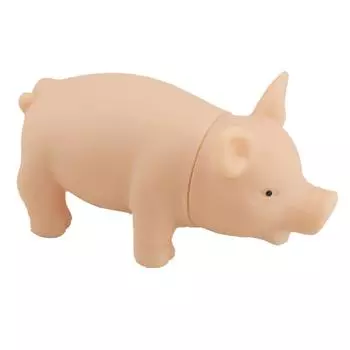 Кричащая Свинья Маленький Портативный Мультфильм Украшения Звук Фыркающая Свинья для Дома Путешествия Цвет Кожи