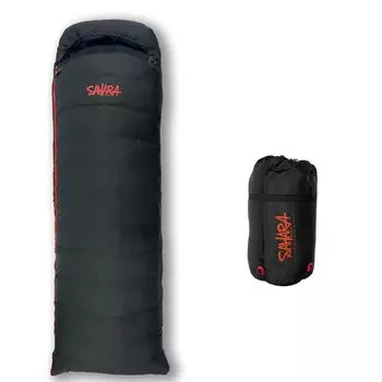 Krieger Sleeping Sleeping For Artificial Down x Envelope Максимальная температура использования японской сумкой, сумка, зима, самая сильная, графен, тип, -25 чёрный