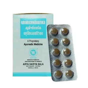 Кримигнаватика (100 таб), Krimighnavatika, Kottakkal Ayurveda