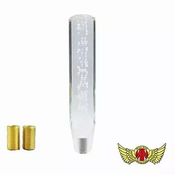 Кристальный рычаг переключения передач с адаптером-ручкой, Пена, 250 мм, Прозрачный,