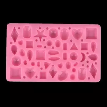 Кристалл эпоксидной смолы время драгоценный камень патч силиконовая форма капля воды нижняя поддержка ювелирные изделия ручной работы силиконовая форма