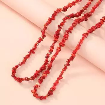 Кристалл гравия Цветной Натуральный камень Полоса Работа в процессе 90 Ручная работа Сделай сам Свободные бусины Агат Ожерелье Аксессуары Материал