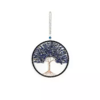 Кристалл Оригинальный Подвесной Кулон, Приносящий Удачу, Хрустальное Дерево, Руда, Гравий, Жизнь, Медная Проволока, Дерево Удачи