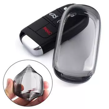 КРИСТАЛЛ ПРОЗРАЧНЫЙ 1 чехол для ключей Dodge For Dart 2013-2016 гг.