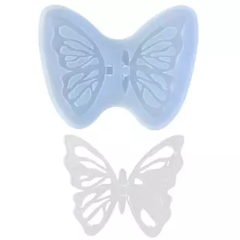 Кристаллическая капля клея ароматерапия гипсовый абразив трехмерные большие бабочки украшения подвеска силиконовая форма