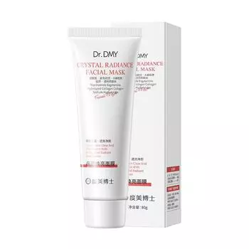 Кристаллическая осветляющая маска для лица Компактная осветляющая коллагеновая слезная маска против морщин 80g