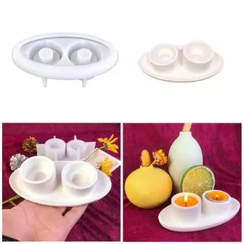 Кристаллическая силиконовая форма для подсвечника Y, персонализированный подсвечник, силиконовая форма для подсвечника в форме корабля, смоляная форма