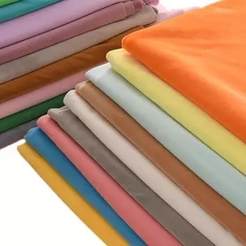 Кристаллическая супермягкая плюшевая ткань, ткань куклы, 100% полиэстер, удобная и мягкая экологически чистая ткань