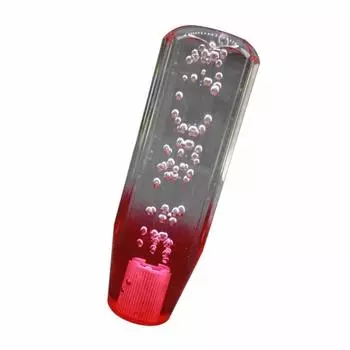 Кристаллический рычаг переключения передач с переходником для Fuso Super Hino Isuzu и Quon, ручка, пена, 150 мм, прозрачный/красный, адаптер, отличный, Profia, UD, Kuon, (MM75-3103-CLR)