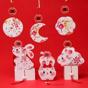 Кролик Антикварный Фонарь Материалы Ручной Работы Светящийся Кролик Фонарь Детская Игрушка 5