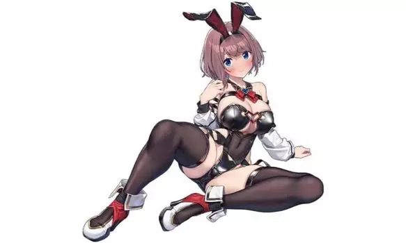 Кролик BINDing Scale Figure Native Kazuya-chan Ver. 1/4 чёрный