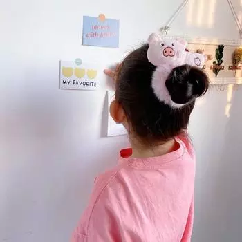 Кролик Панда Свинья Держатель для хвоста Головной убор в виде лягушки Корейский стиль Веревка для волос Резинка для волос для девочек Резинки для волос