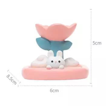 Кролик Подставка для мобильного телефона Поддержка телефона Кронштейн для сотового телефона Смола Держатель для телефона Аксессуары для телефона rabbit
