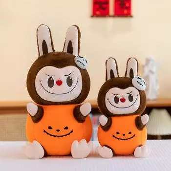 Кролик превращается в тыкву, плюшевая игрушка на Хэллоуин, тряпичные куклы для мальчиков и девочек, подарки на день рождения 30cm