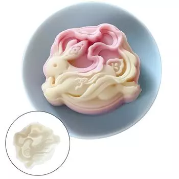 Кролики Дизайн Фестиваль Инструменты для выпечки Фестиваль Лунных пряников Практичный производитель угощений для праздничных деликатесов