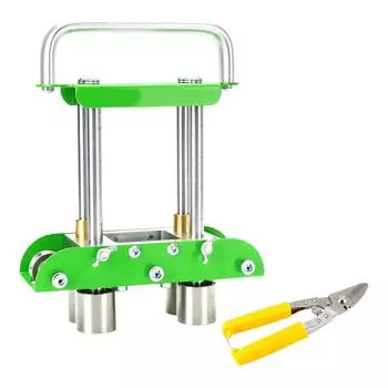 Кромкогибочный ролик от 0 до 90 градусов из стали, алюминия, меди, инструмент для гибки кромок с 8-дюймовыми ножницами для металлической кровли