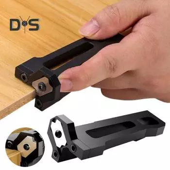 Кромкообрезной станок для деревообработки Инструмент для снятия заусенцев Противоскользящая конструкция Удобный для переноски Портативный многоразовый кромкообрезной станок для снятия фаски R1