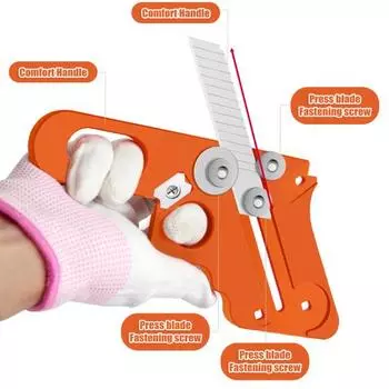 Кромкообрезной станок Yousheng, инструмент для обрезки кромок с круглым скребком для кромок, простой в эксплуатации многофункциональный ручной деревообрабатывающий инструмент для обрезки Sets