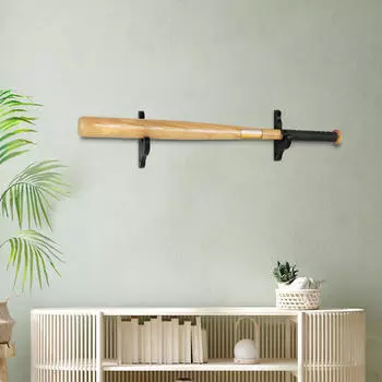 Кронштейн держателя дисплея бейсбольной биты Простая установка Горизонтальная стойка