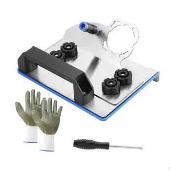 Кронштейн держателя фаски плитки 45 градусов из нержавеющей стали для угловой шлифовальной машины типа 100, многоцелевой, прочный