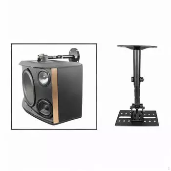 Кронштейн для динамика, регулируемая высота, устойчивая, практичная, умная полка, настенное крепление для офиса