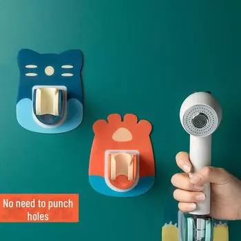 Кронштейн для душа, держатель насадки без сверления, сиденье для ванной, детская душевая лейка, регулируемое крепление для душа 1 piece