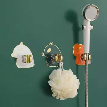 Кронштейн для душа Punch-Free, настенное крепление на 360°, держатель для душевой лейки, аксессуары для душа зелёный