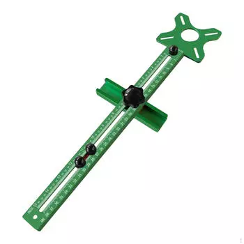 Кронштейн для фрезерования пазов, регулируемый зажим, алюминиевый сплав, простой в использовании для обрезного станка Green