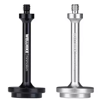 Кронштейн для газового баллона для кемпинга, адаптер для газового баллона, переносной удлинитель для фонаря, алюминиевый сплав, универсальный для кемпинга, пешего туризма чёрный