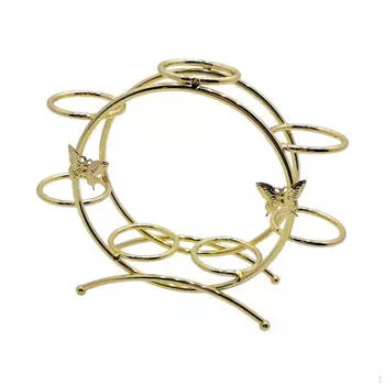 Кронштейн для хрустального шара, держатель для камня, новинка, декоративная подставка для дисплея, металлические сферы golden