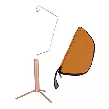 Кронштейн для кемпингового фонаря, прочный держатель для лампы, портативный многоцелевой съемный крючок для шеста розового золота