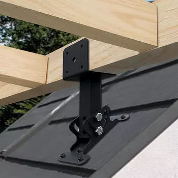 Кронштейн для крепления балки на крыше перголы, крепежные кронштейны, вспомогательное оборудование