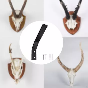 Кронштейн для крепления черепа оленя на стену, простая установка, декор для дома и сада 1 Piece