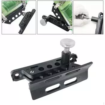 Кронштейн для крепления держателя Бутылка на ролике, регулируемая для TJ, JK, JL, , (черный) красный