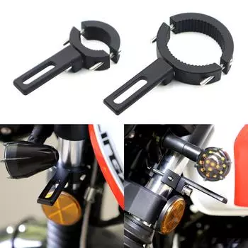 Кронштейн для крепления фары мотоцикла Универсальный кронштейн для фары мотоцикла Противотуманные фары дальнего света Защитные накладки на передний бампер L