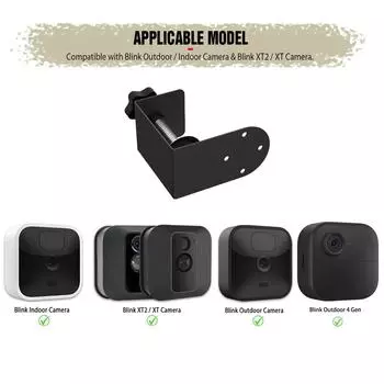 Кронштейн для крепления камеры с универсальным винтовым адаптером для наружных камер 4, поворот на 360 градусов и наклон на 180 градусов